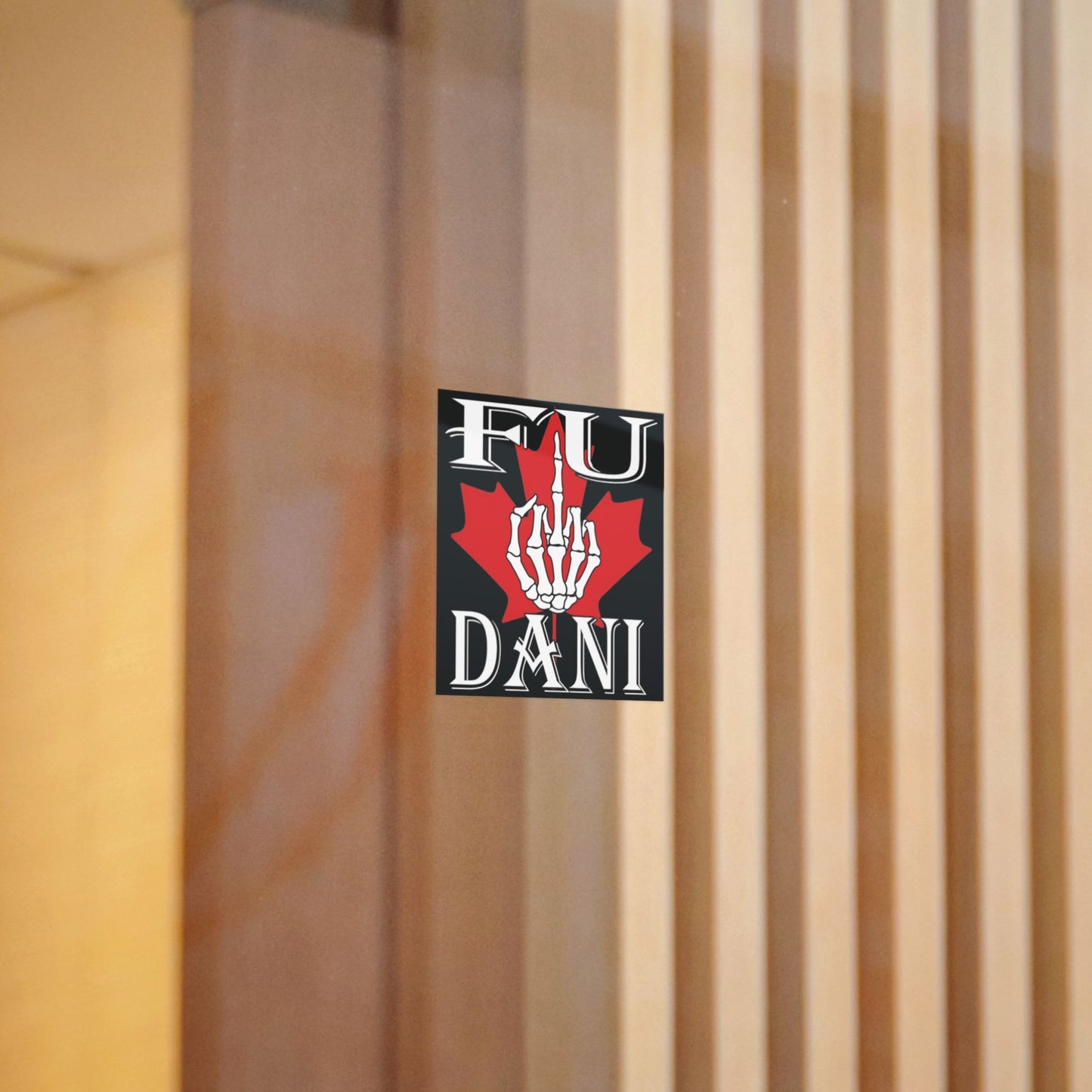 Die-Cut VINYL Stickers, (DTF)