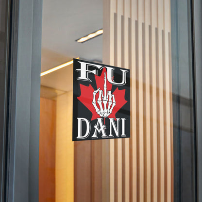 Die-Cut VINYL Stickers, (DTF)