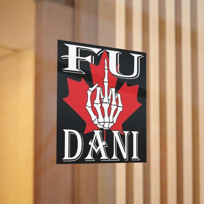 Die-Cut VINYL Stickers, (DTF)